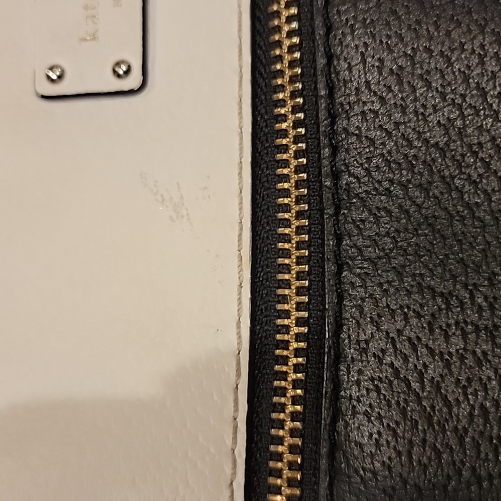 Kate Spade Grove Street Rima Crossbody Two-Tone Black and Cream Bag - Picture 6 of 15